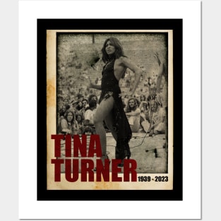 RIP Tina Turner Photo Vintage Aesthetic // 1939-2023 Posters and Art